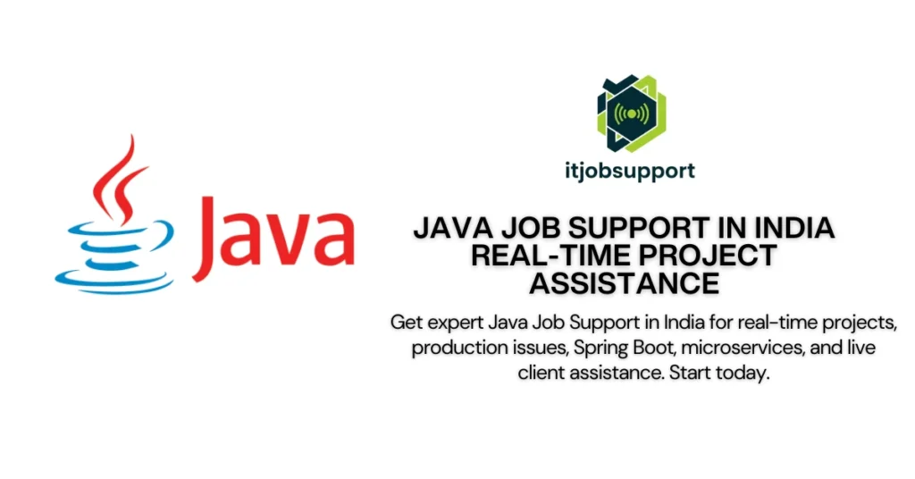 Java Job Support in India